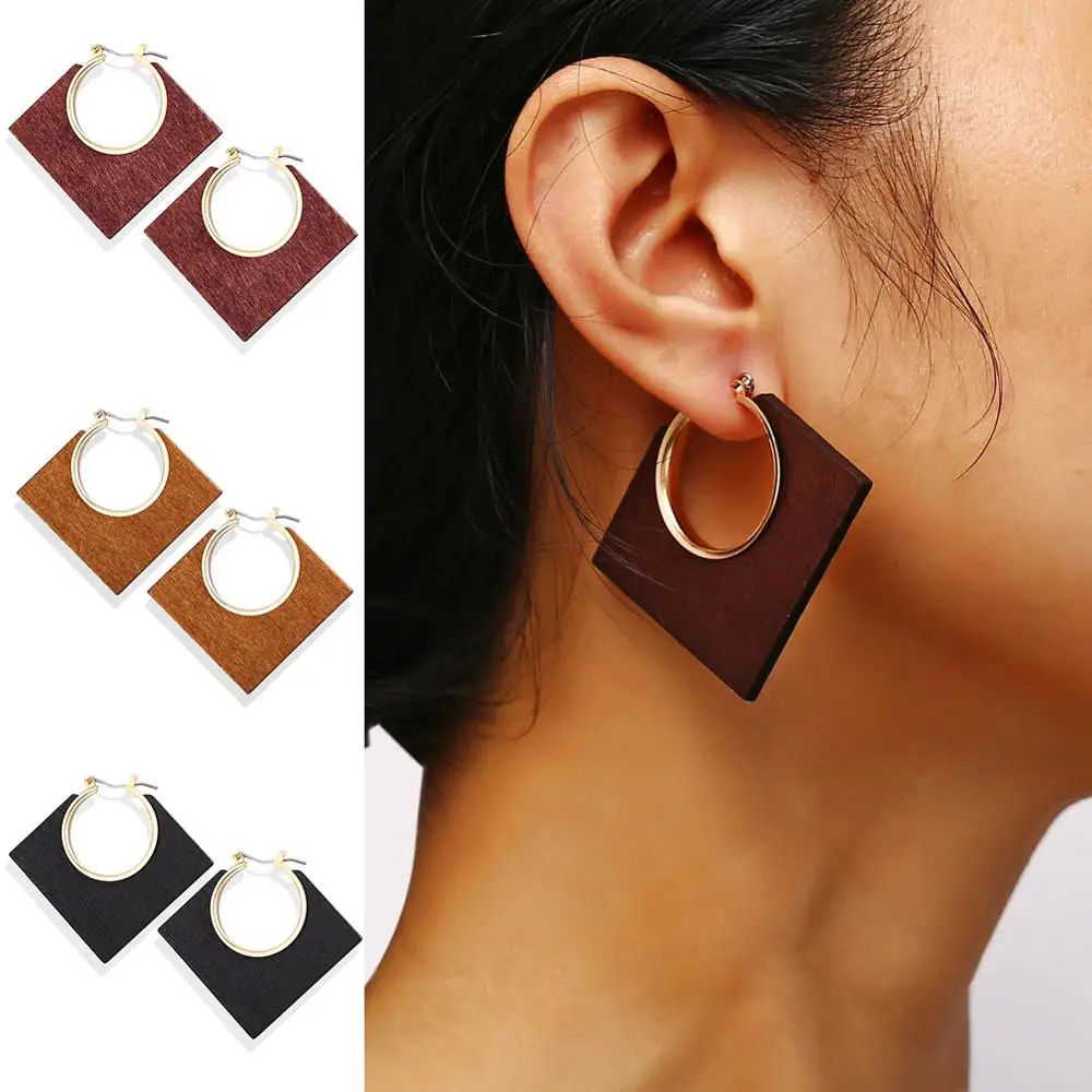 Женские серьги-кольца в стиле ретро | Украшения и аксессуары