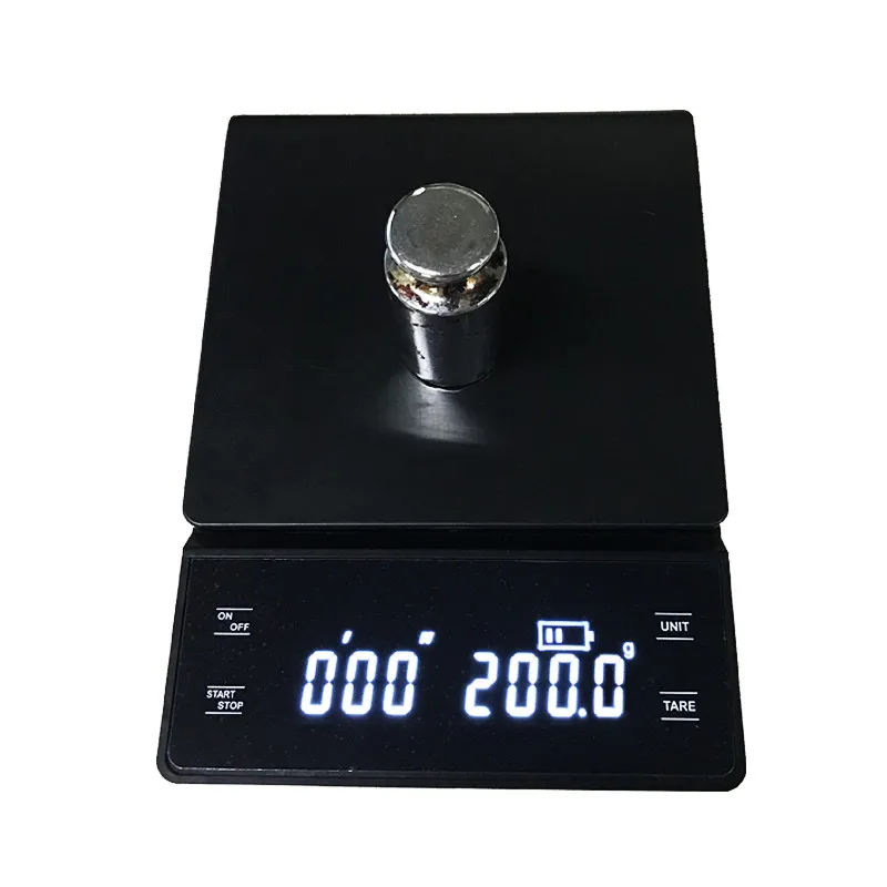 Бытовые кухонные весы со светодиодным дисплеем 3 кг 0 1 г электронный