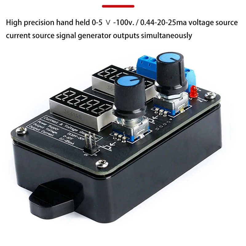 Handheld Precision Analog 0-5V 0-10V 4-20MA 0-20MA Signal Current Voltage Generator With 5V DC Power Output | Инструменты