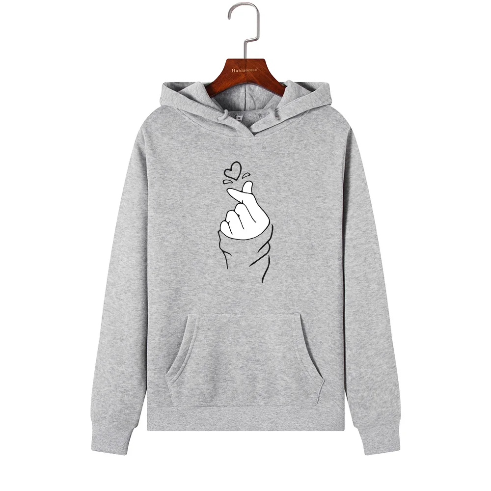 

Женская толстовка с капюшоном, с принтом жеста