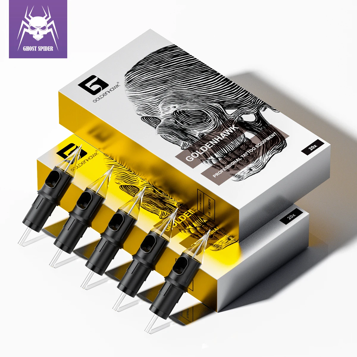 

Cartridge Tattoo Needles 0.3/0.35MM Round Liner Disposable Sterilized Cartridge Needle Tattoo Supplies For Eyebrow Makeup Shader