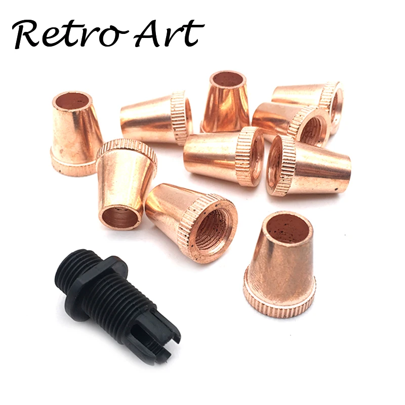 Винтажный кабель M10 с металлическим замком для снятия напряжения|Портативные