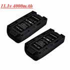 Обновленный аккумулятор Lipo для дрона Parrot Bebop 2, запасные части, оригинальный аккумулятор 11,1 В, 4000 мАч, 3100 мАч, 1 шт.