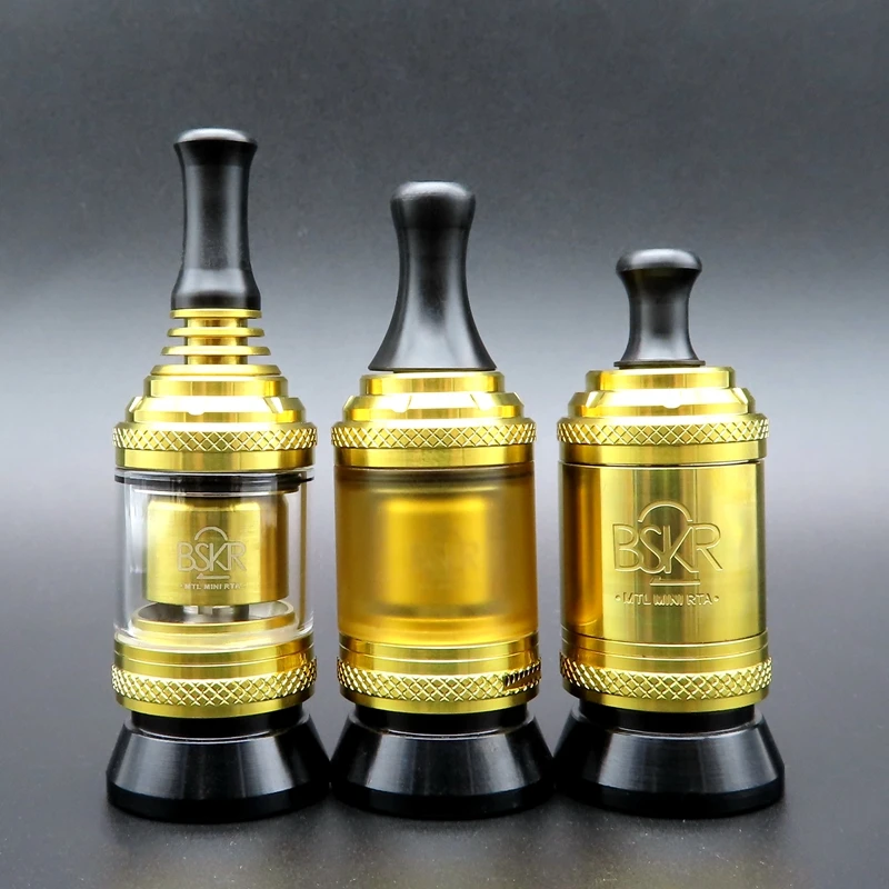 Hongxingjia Berserker Mini V2 MTL RTA Atomizer BSKR Single Coil Vaper 22 мм электронная сигарета |