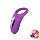 Вибрационное кольцо петуха для мужчин, долговечные эрекции, стимулятор кольца Пенниса для пары, инструмент для задержки, интимные игрушки для мужчин