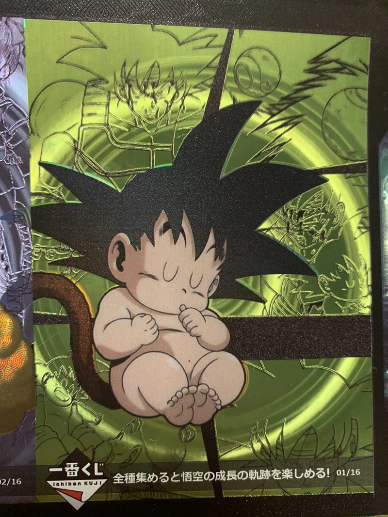 9 шт. Dragon Ball Z Goku игровая коллекция карт рост Книги по истории радий светильник