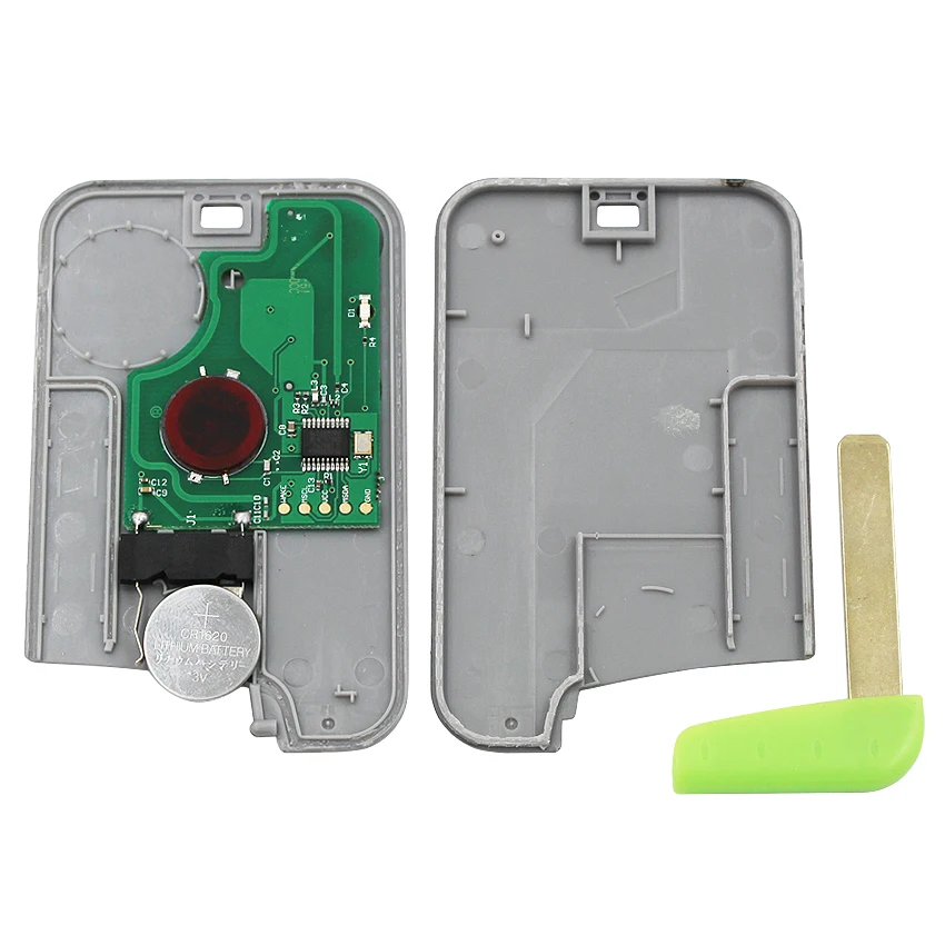 Новый дистанционный ключ брелок для смарт карты с 2 кнопками и чипом PCF7947 Laguna Espace