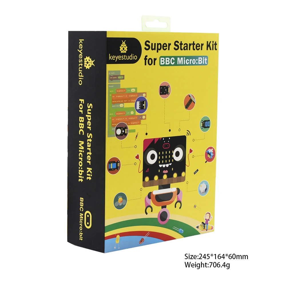 Keyestudio Microbit Super Starter Kit for BBC Micro:bit STEM Electronic Programming Kit for Kid Toys images - 6
