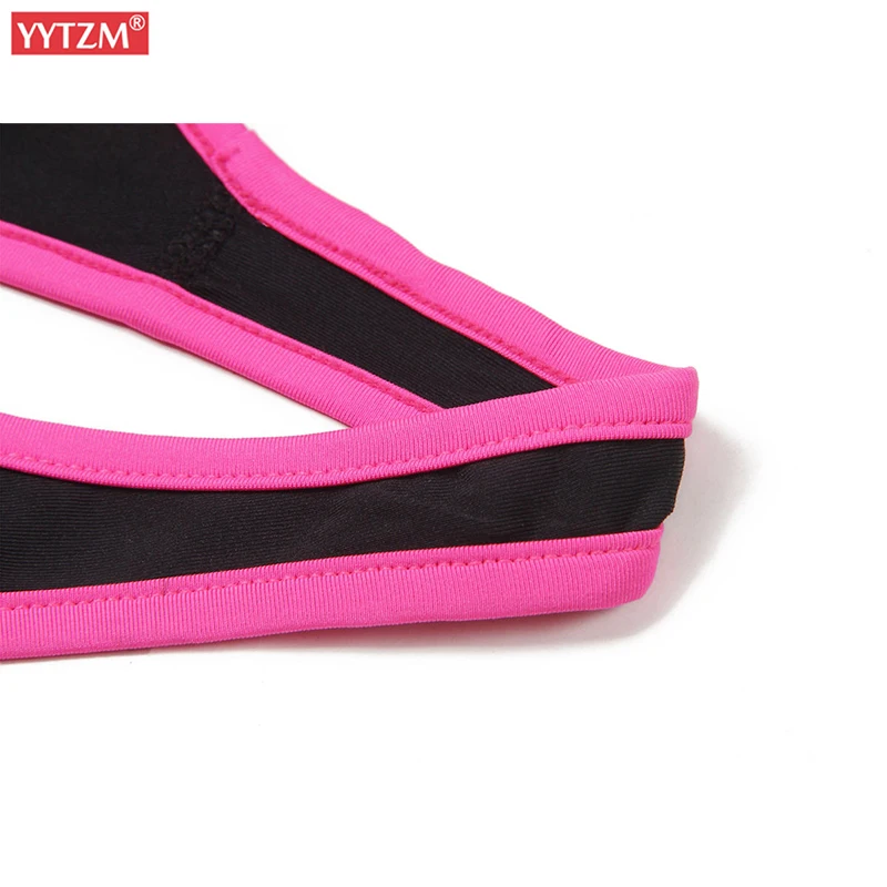 Спортивный бюстгальтер обтягивающий тренировочный топ спортивный Топ для