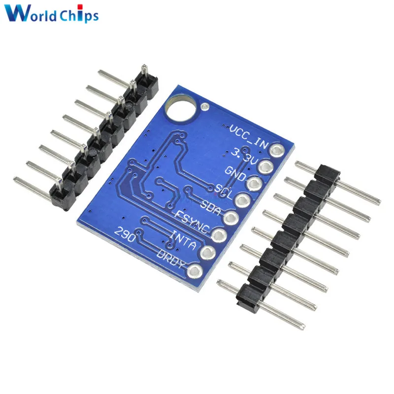 Φ 10DOF модуль MPU6050 HMC5883L BMP180 GY87 платы датчика мощность 5 В для Arduino высокая