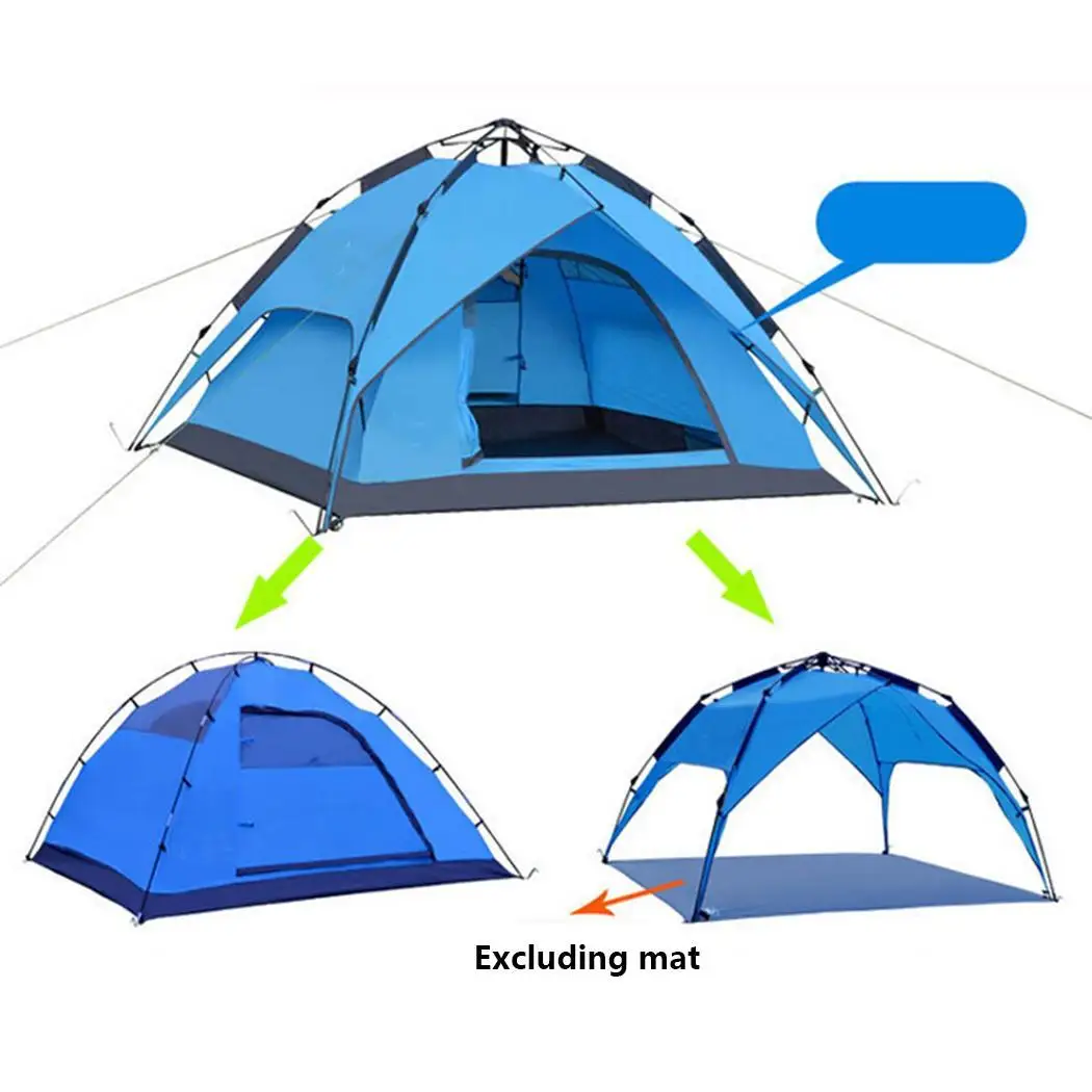 Прочный водонепроницаемый полностью автоматический открытый 2000 3000 мм палатка