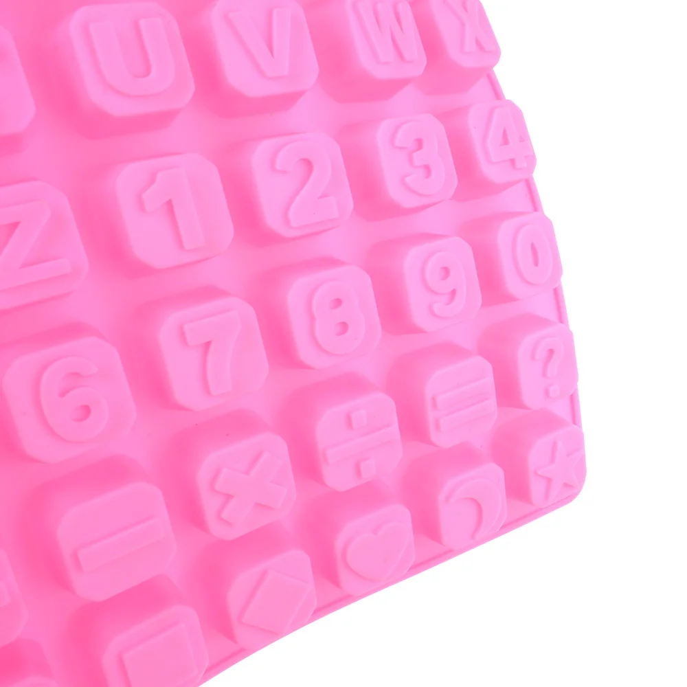 Силиконовая форма для шоколадного торта 26 букв английского алфавита инструменты
