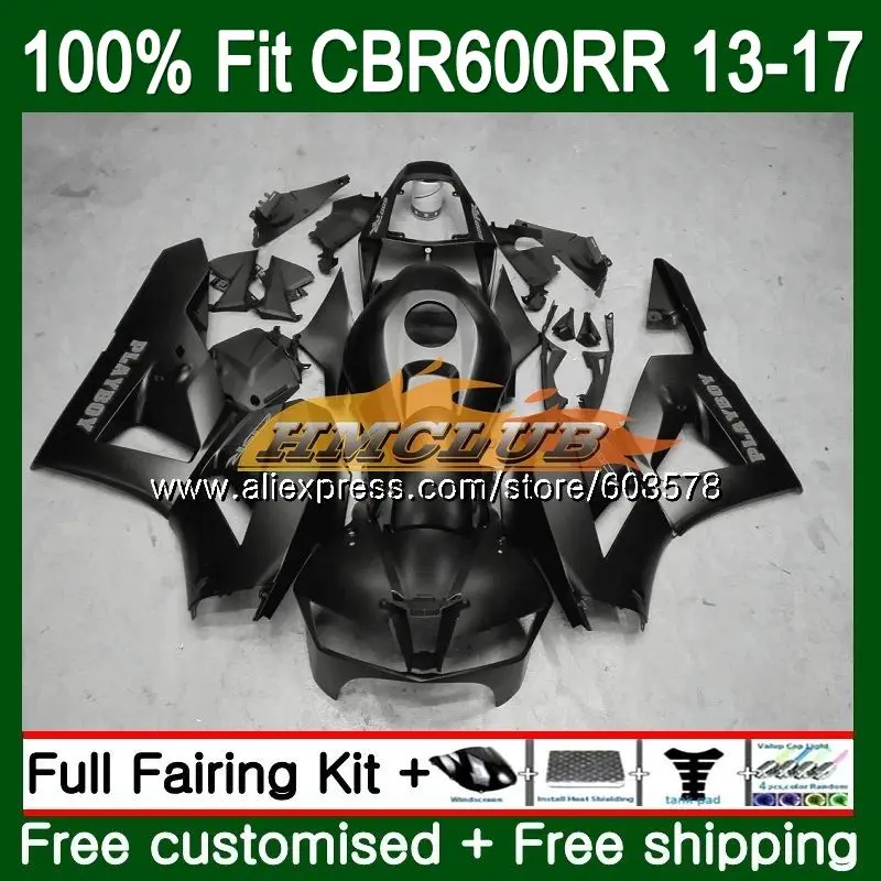 

Injection For HONDA CBR600RR 2013 2014 2015 2016 2017 82CL.60 CBR 600RR 600 RR CBR600 RR F5 13 14 15 16 17 Fairing Matte black