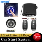 Hippcron центральный дверной замок, автомобильный пульт дистанционного управления, БЕСКЛЮЧЕВОЙ вход, кнопка запуска с функцией управления дверью, окном, багажником, универсальный