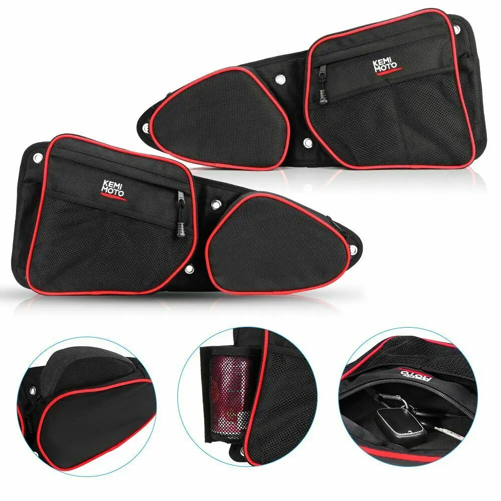 

Storage Bag For Polaris UTV Left & Right Side Door Bag Knee Pad for Polaris RZR XP 1000 900XC S900 2014 2015 2016 2017 2018