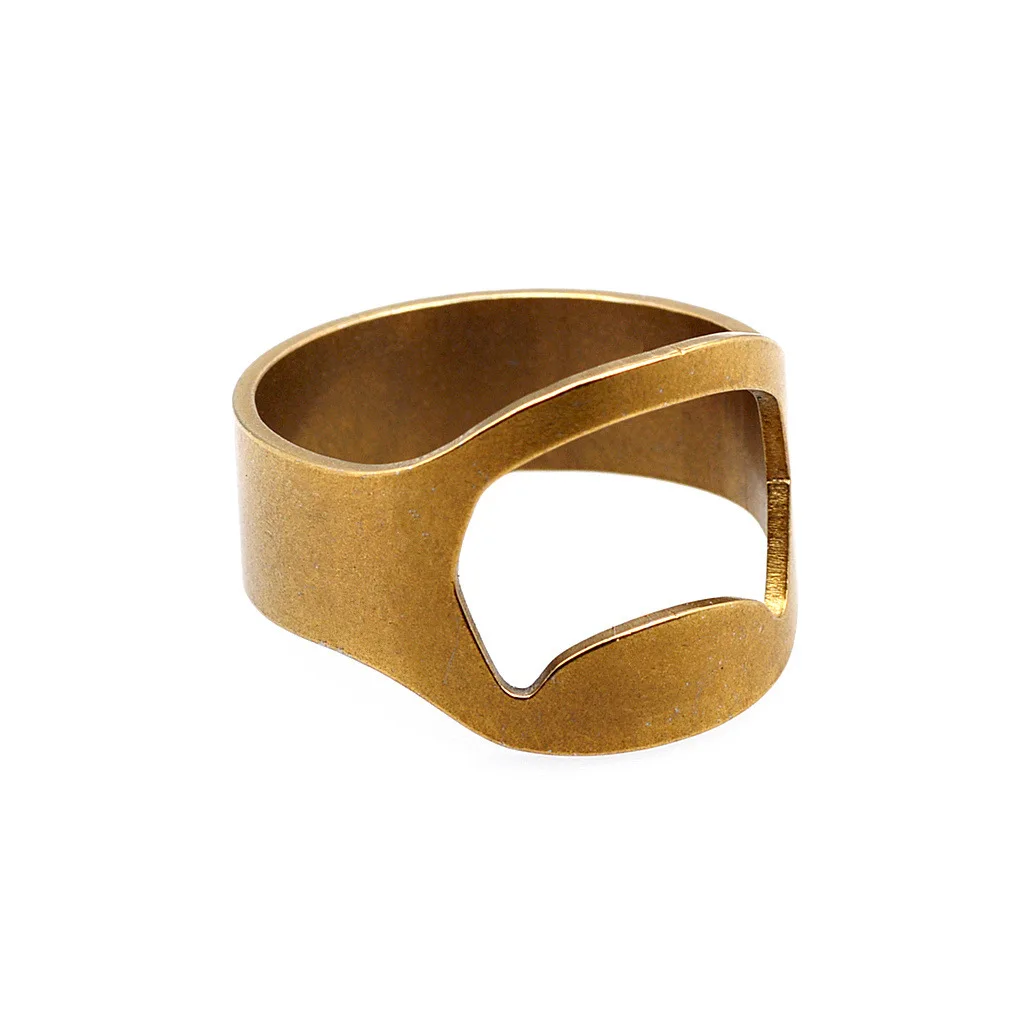 Креативная открывашка для пива из нержавеющей стали 5 цветов открывалка на палец