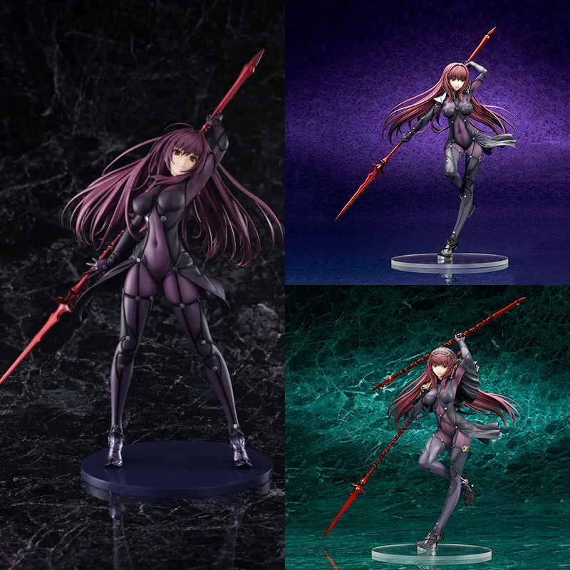 

Фигурка персонажа аниме «Fate/Grand Order Scathach», из ПВХ, 1, 2, 3 поколения, мастер-мастер, Коллекционная модель, куклы, игрушки для подарков