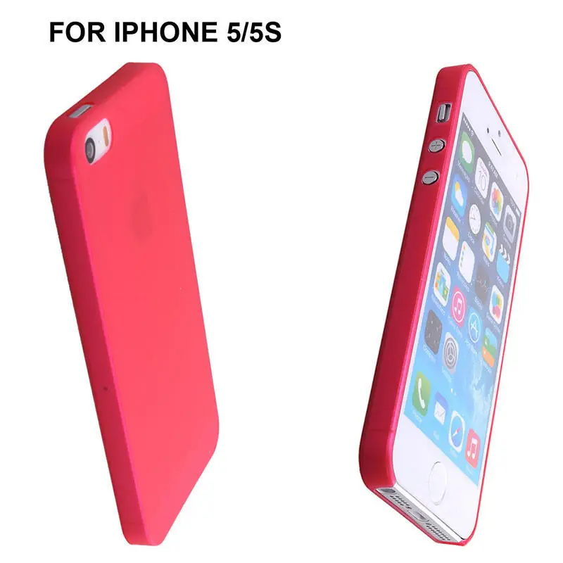 Пластиковый матовый чехол 0 3 мм для iphone 6s 6 7 8 Plus прозрачный Ультратонкий