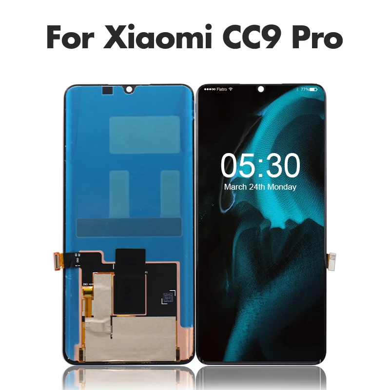 10/лот для Xiaomi Note 10 ЖК дисплей сенсорный экран дигитайзер M1910F4G сборка Замена note10 pro