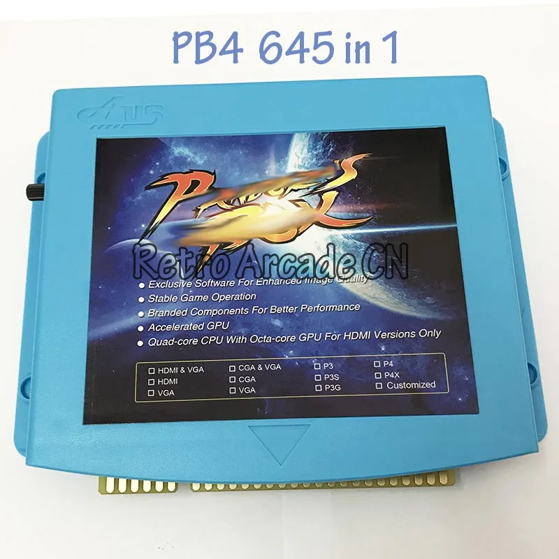 Pandora игровая доска VGA / CGA 999 в 1/645 1/ 1660 1 пачка видео Аркада Jamma PCB для DIY gachines | Спорт и