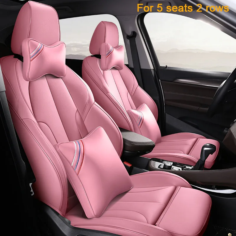 Deluxe Edition FUZHKAQI кожаные чехлы для сидений автомобиля на заказ для LEXUS IS IS200 IS250 IS300 IS350 LS LS350 LS500 LS460 LS600h чехлы для сидений автомобилей - Название цвета: Deluxe Edition