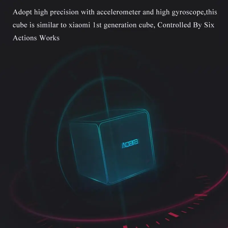 

Aqara Magic Cube Controller Zigbee Controlled Six Actions Remote Control Switch For Mihome Xiaomi Mijia Mi Smart Home