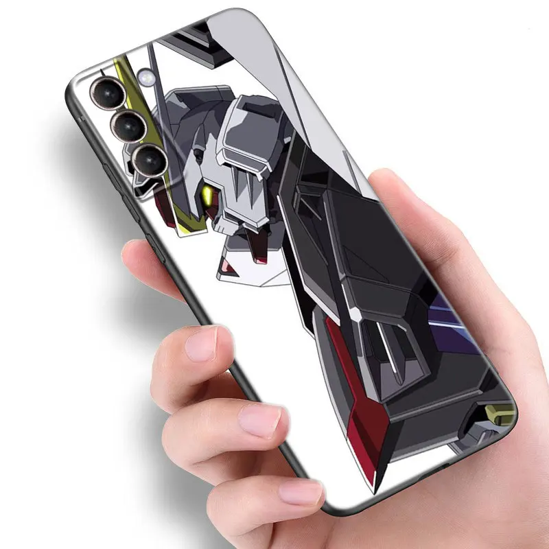 Чехол для телефона в стиле аниме Gundam-Robot Samsung Galaxy S22 Pro S21 S20 Ultra FE S10 Lite S9 S8 Plus S10E 5G