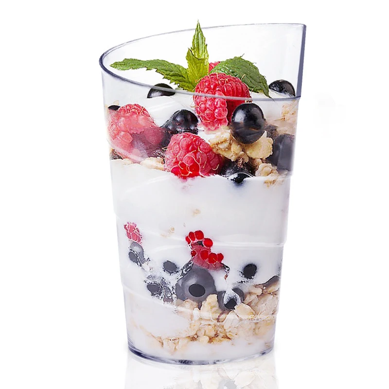 Акция товары вечерние одноразовая пластиковая посуда прозрачная мини