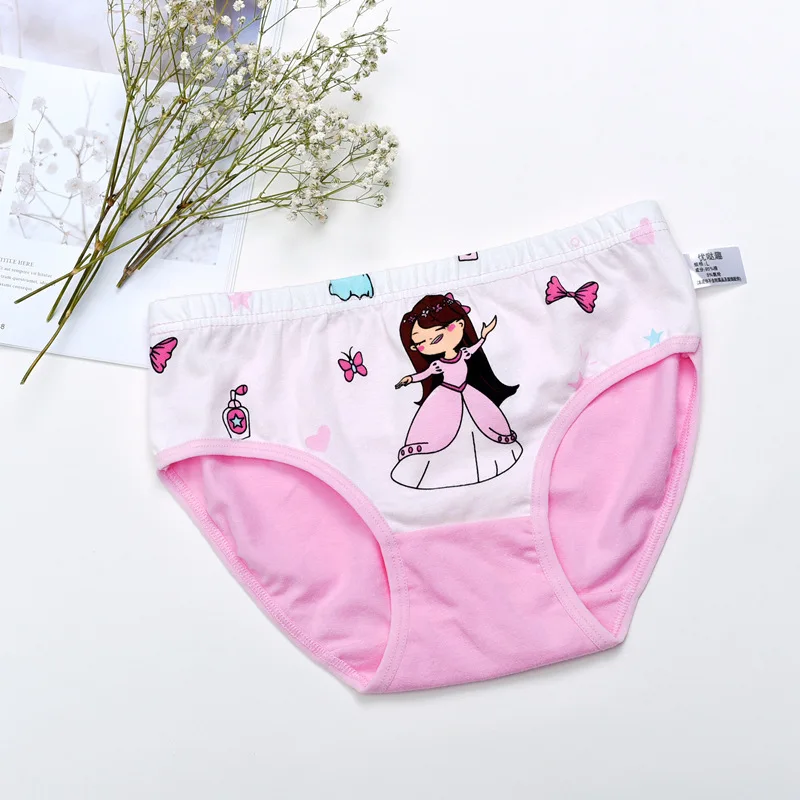 4 штуки в партии детские трусики боксеры для девочек трусы детей нижнее белье