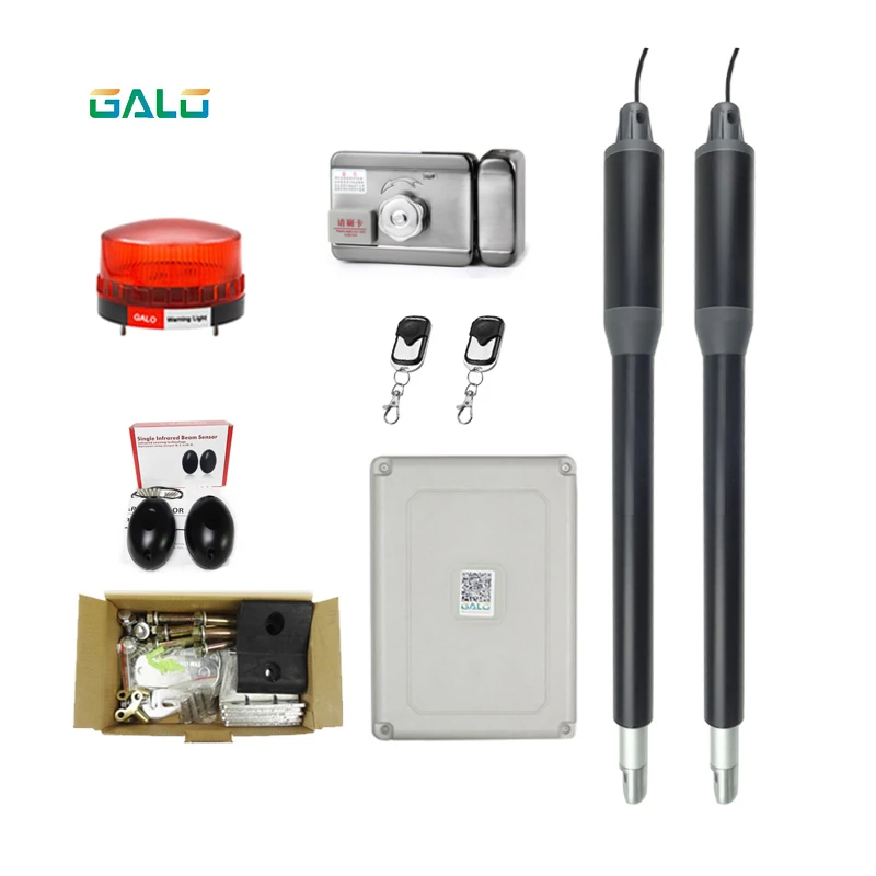 

Autogate IP55 двойной автоматический Электрический двигатель постоянного тока с прямым линейным поворотным рычагом-комплект из 2 рычагов