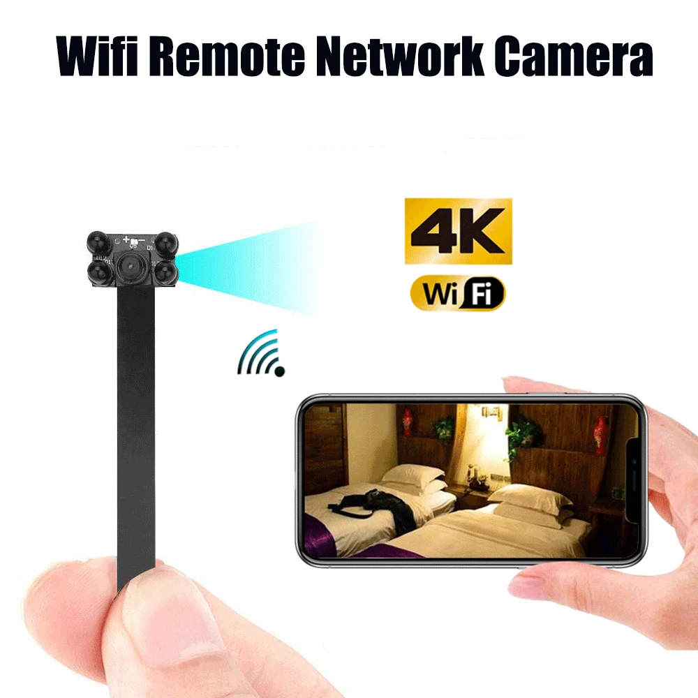 Wi-Fi Full HD 1080P Беспроводная мини-камера ночного видения IP-камера видеокамера Микро