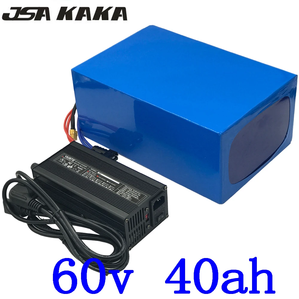Литиевая батарея для электровелосипеда 60 В 20 Ач 25 30 35 40 в 1000 Вт 2000 3000 | Спорт и