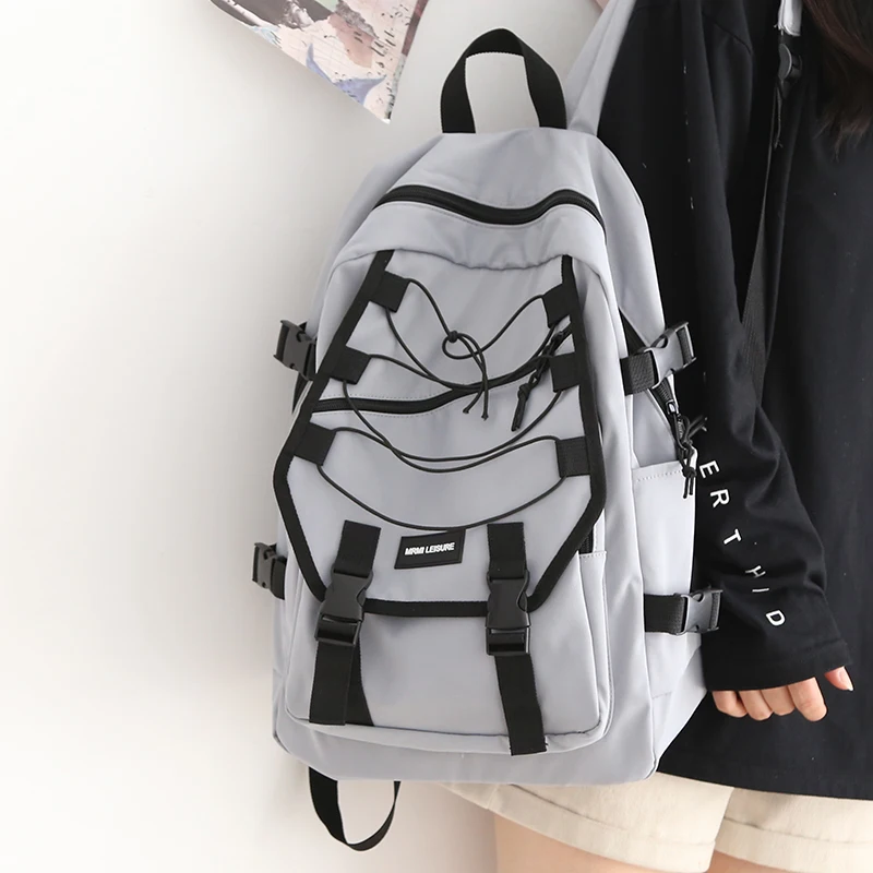 

Trendy Cool Tooling Large Capacity Women Backpack Female 2021 Waterproof School Backpacks for Girls New Shoulder School Bags