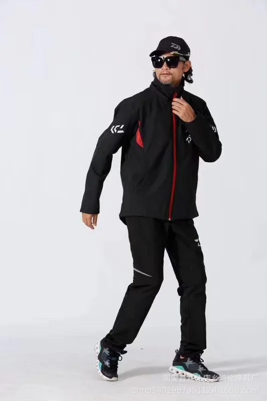 2019 Новая Осенняя мужская обувь в DAIWA Рыбалка одежда костюм теплая Куртка парка
