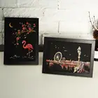 Набор для рисования Цветочная девушка, 4 шт.