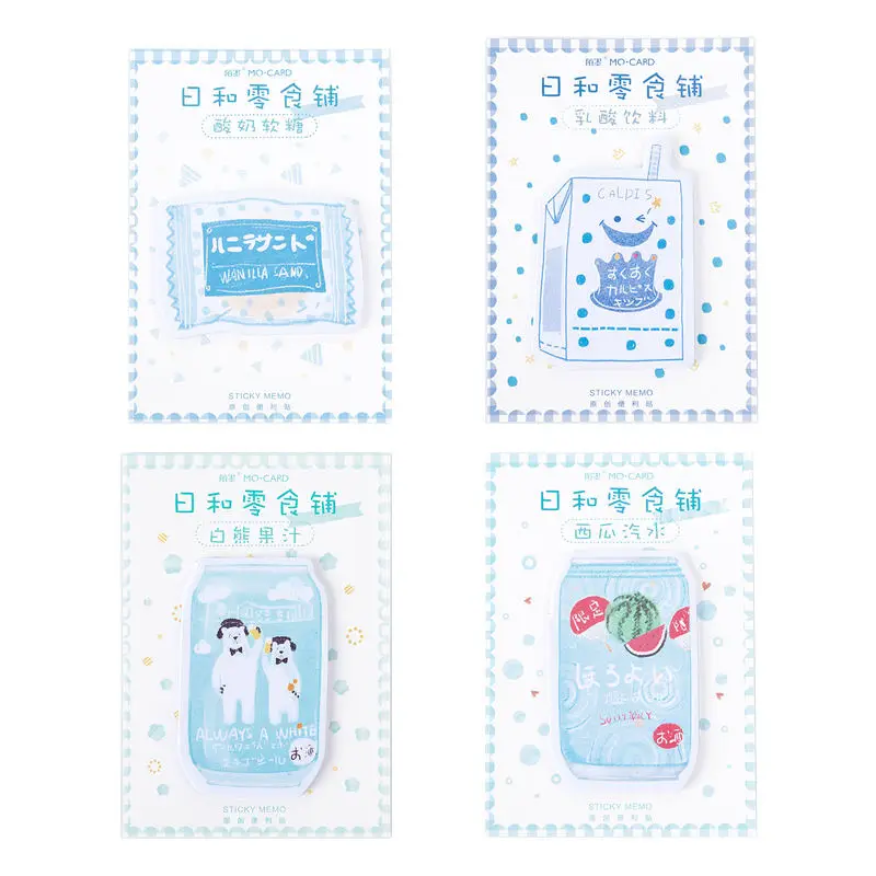 

20 Sets Memo Pads Sticky Notes Kawaii Cute Pig Paper notepad Daliy Scrapbooking Stickers Office School stationery Bookmark