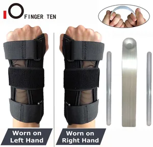 Регулируемый бандаж для запястья, тоннель для запястья, ремни для левой и правой руки, дышащая прочная защитная шина для пальцев, Прямая поставка