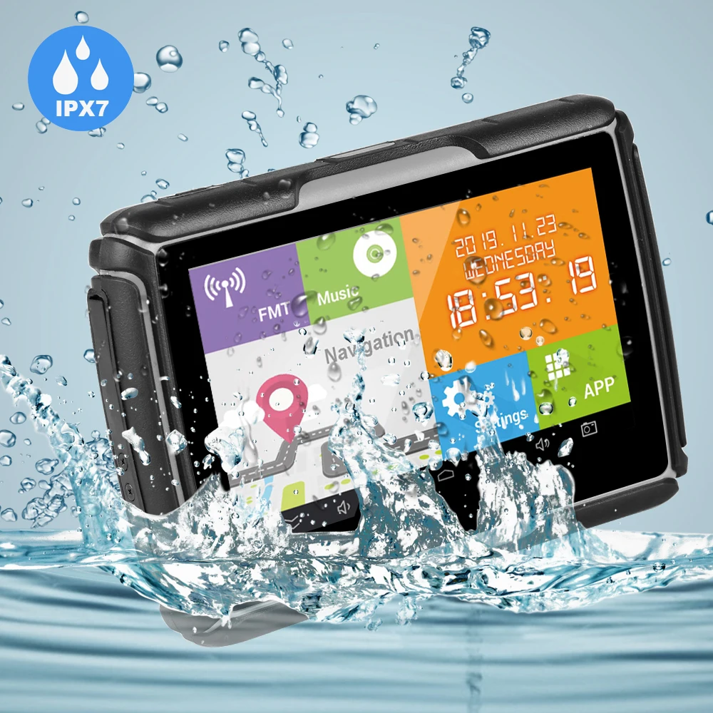 

Fodsports 4.3 Inch Android 4.4.2 Motorcycle GPS Navigation 720P Video Recorder Waterproof Bluetooth Navigator Motorbike DVR 32GB