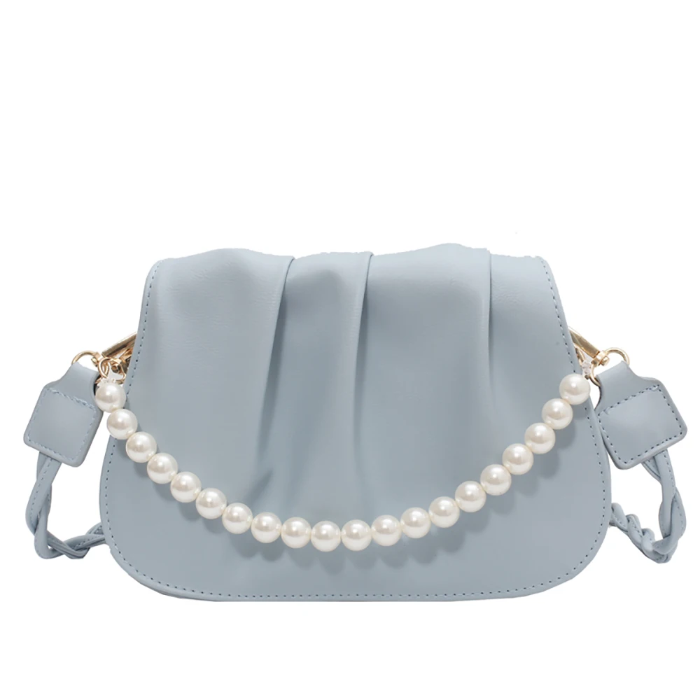 

2021 Women's Bag New Fashion Ladies Shoulder Bag Youth Design Female Messenger Bag Simple Girl Daily Dating Shopping Bag Blue