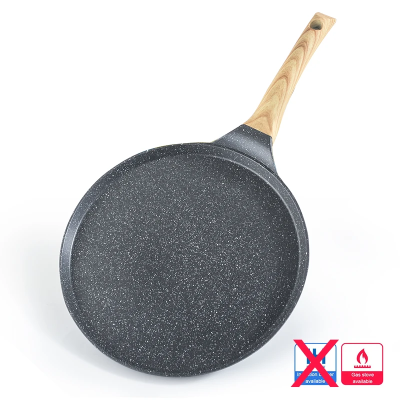 QueenTime Кухня Сковорода для блинов сковорода гриль антипригарная с длинной ручкой