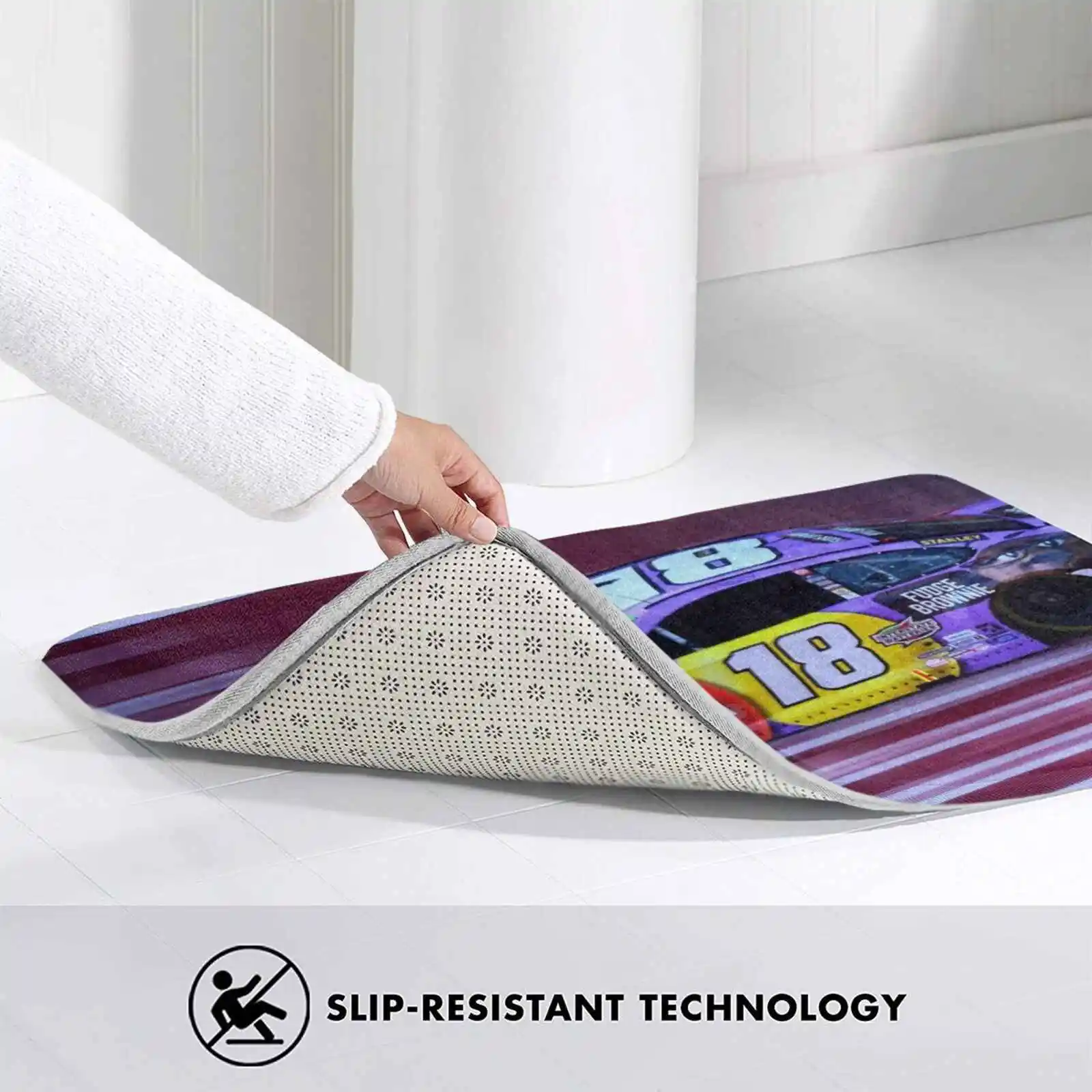 Racing 2020 Soft House Family Anti-Slip Mat Rug Carpet Stock Car Racecar Sports Daytona 500 Usa Oval | Дом и сад