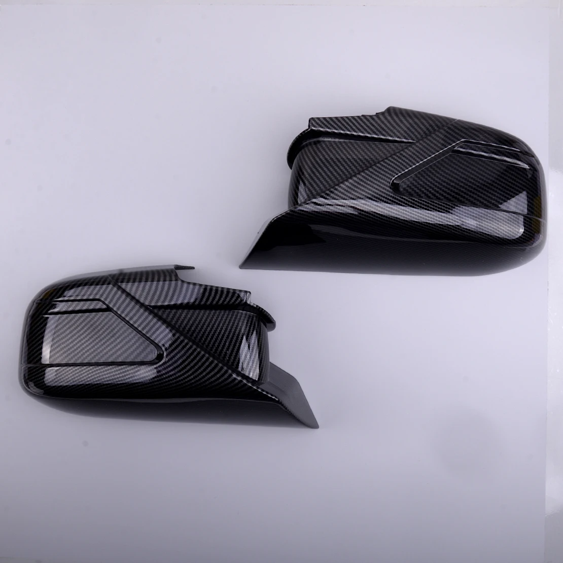 

1 Pair ABS Carbon Fiber Style Side Rearview Door Mirror Cover Trim Fit for Honda Accord 2003 2004 2005 2006 2007