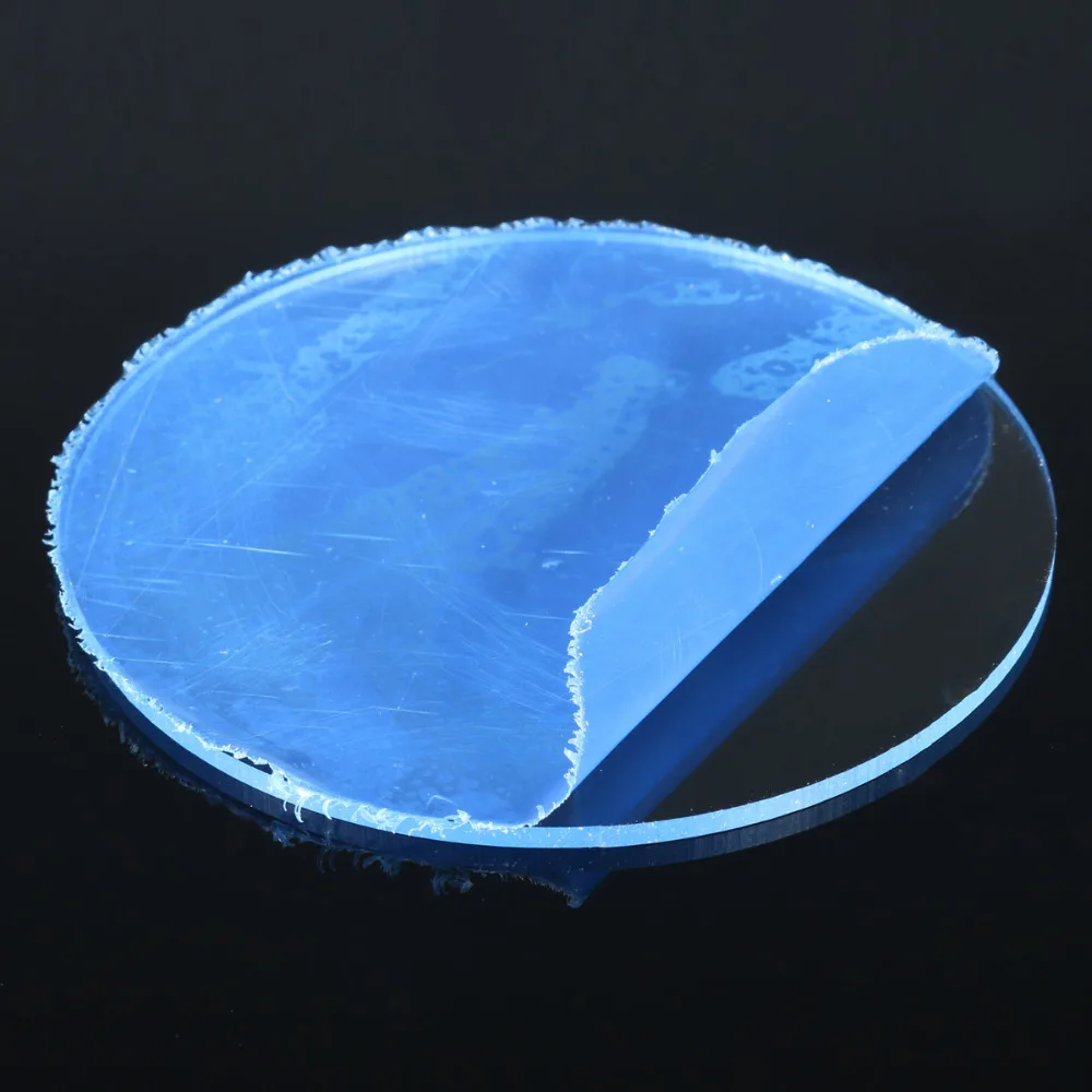 2 5 мм прозрачные экструдированные акриловые круглые серьги с отверстием краски