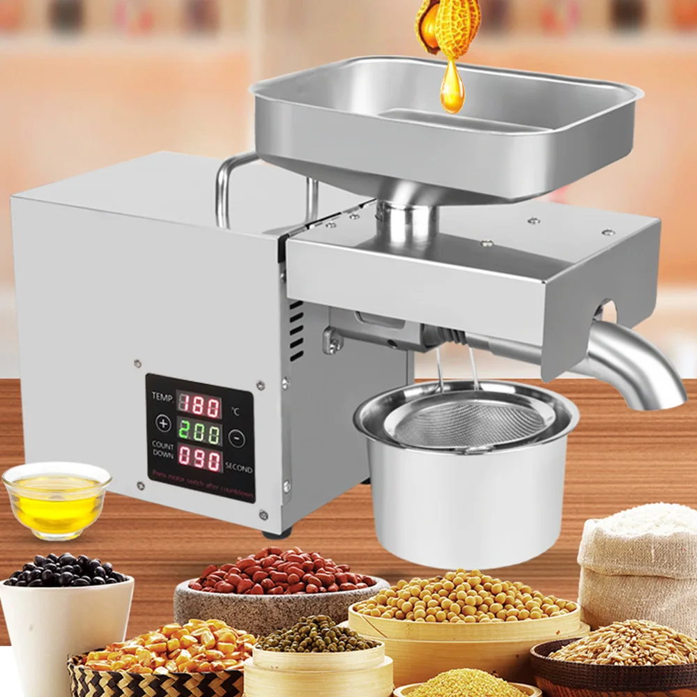 

Household Oil Presser Automatic Oil Pressing Machine Intelligent Temperature Control Oil Pressers