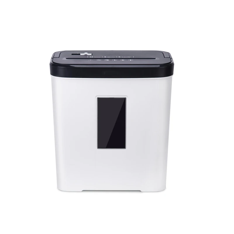 12L Level 4 Confidential Paper Shredder Mini Office Household Granular Paper Document Shredder can continuously shred 5 sheets