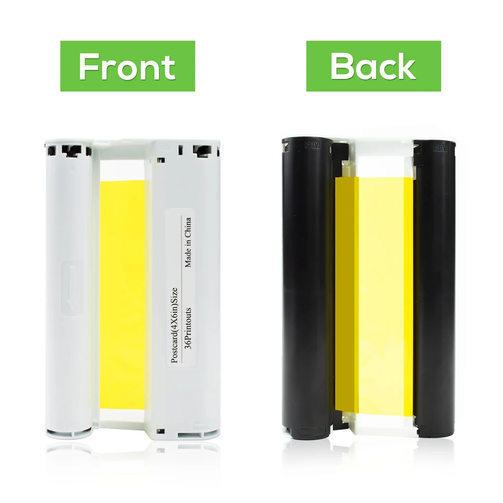 Ленточная кассета ECOWELL для фотопринтера Canon Selphy CP1200 CP1300 CP910 CP900 КП 108 дюймов 36 |