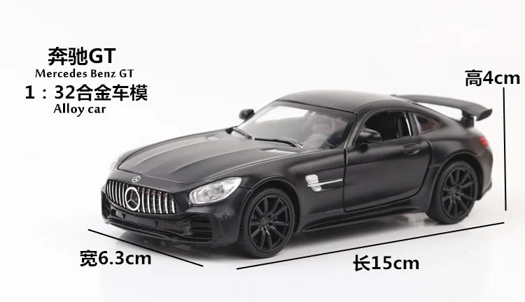 

1:32 Toy Car BENZ GTR AMG Metal Toy Alloy Super Car Diecasts & Toy Vehicles Car Model Miniature Scale Model car Toy For Children