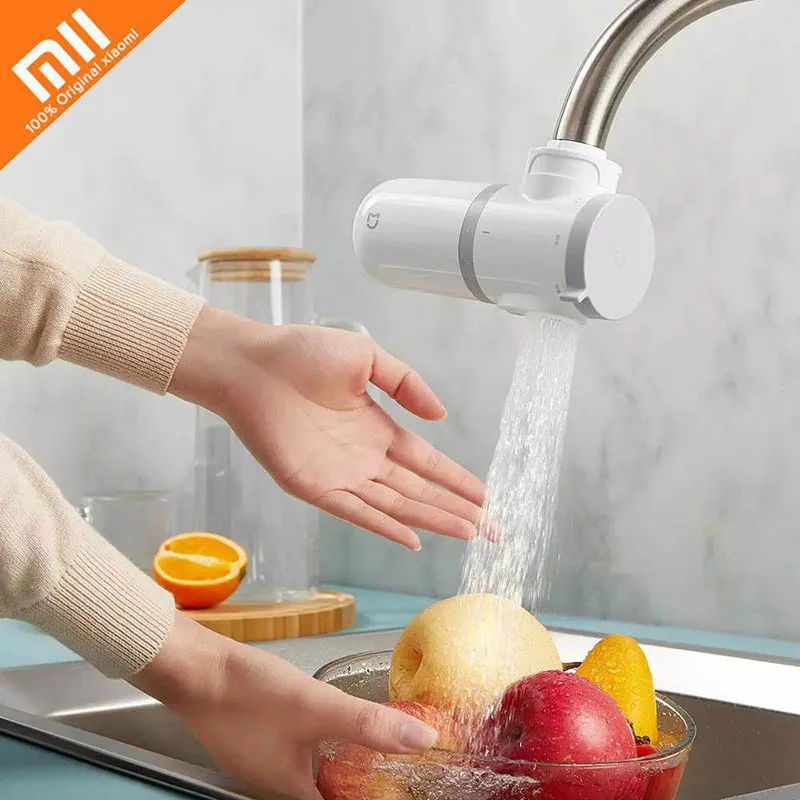 

Очистители для водопроводного крана Xiaomi Mijia, Перколятор для кухонного крана, фильтр для воды с активированным углем, устройство для удалени...