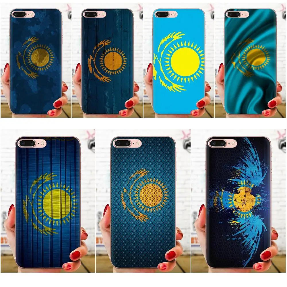 Кожаный чехол для телефона для Huawei Honor 4C 5A 5C 5X6 6A 6X7 7A 7C 7X8 8C 8S 9 10 10i 20 20i Lite рro флаг Казахстана Популярные