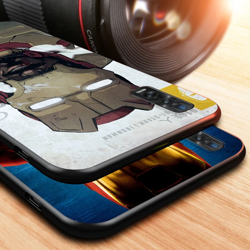

hot Marvel Iron Man for OPPO Find X2 X3 A94 A93 A73 A72 A53 A12E A1K A12 AX7 A5 2018 2020 LITE PRO NEO Black Phone Case